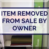 X07. Item removed from sale by owner.